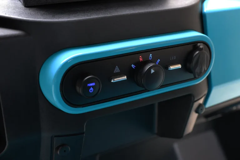 Carrito eléctrico de encendido y apago