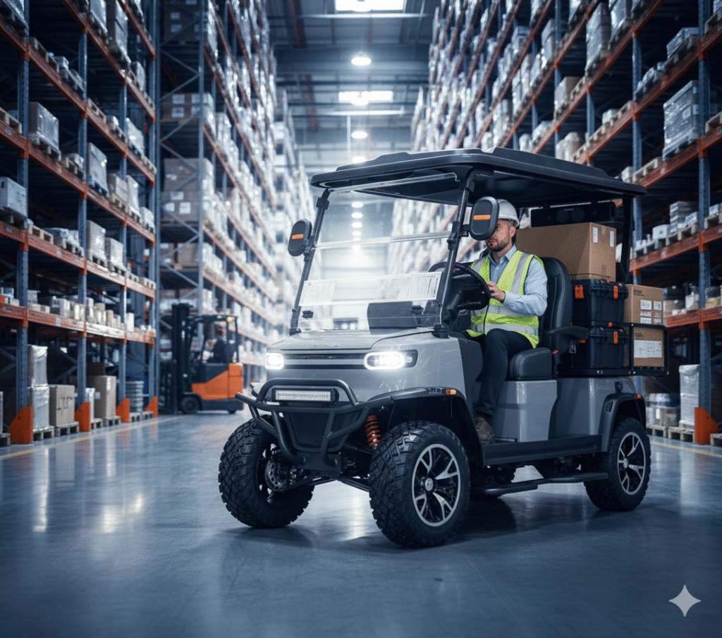 carrito electrico de gol para industrais en México